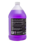 Back view of Speed Sauce Injection Fluid For Turbo, Supercharged And High-Compression Engines, 1 Gallon bottle.