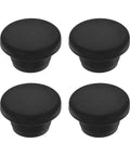 T Shaped Silicone Plugs 4 Pack 17.3mm Dia Snap In Hole Seals Round Rubber Stopper For 16.5 To 17mm Holes Waterproof Bulkheads