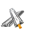 Full Extension Drawer Slides 1 Pair 44 Inch With Lock Side Mount Track Glides Detachable Quick Release Latches No Tool Needed