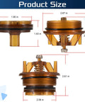 Bonnet Repair Kit For Pressure Vacuum Breakers And Backflow Preventers, Fits 1 In And 1-1/4 In Models, component size view
