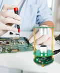 Cool Hands On Levitation Kit With Ultrasonic Standing Wave Controller Soldering Learning Pack Mini Acoustic Levitator in use