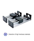 CNC Sliding Table Z Axis Stage With 50mm To 500mm Travel, 12mm Linear Rail, SFU1204 Ball Screw, Linear Actuator Bundle Kit shown