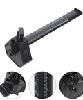 Straight Shooting Carpentry Marking Gauge And Heavy Duty Manual Parallel Scriber With Dual Side Imperial Graduations for precise wood layouts.