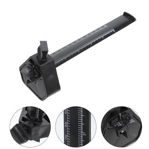 Straight Shooting Carpentry Marking Gauge And Heavy Duty Manual Parallel Scriber With Dual Side Imperial Graduations for precise wood layouts.