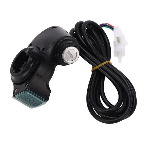 Electric Bike Speed Controller And Throttle 24V 1000W Brush Motor Controller With Thumb Throttle Set For E Bike Scooter Accessories Includes Undervoltage Overcurrent And Stall Protection