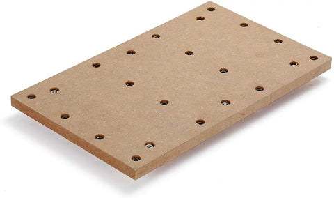 CNC Spoilboard Table For 3018 Router Machine, Compatible With 3018 Pro, 30 By 18 By 1.2 Cm MDF Surface With M6 Holes, Screws And Nuts Included