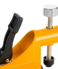 Close-up of Heavy Duty Granite Marble Countertop Leveling Tool With Adjustable Height Setter for precise seam alignment.