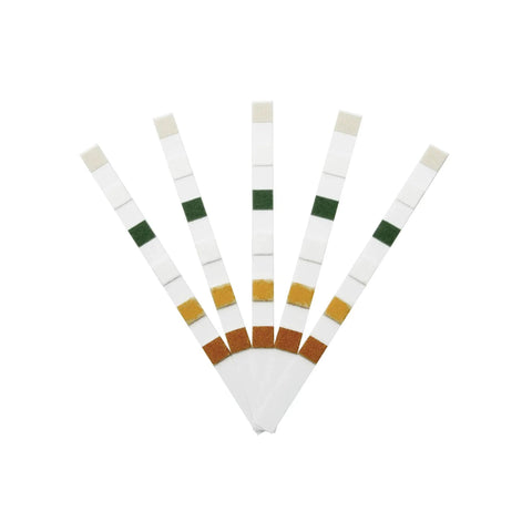 Straight Up Slick Aquarium Water Test Kit With Seven In One Fast Strips for measuring water quality with color indicators