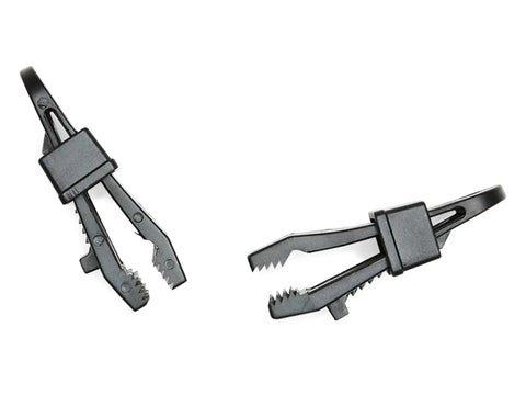 Adjustable Patio Cover Clips with Elastic Bungee Cords Windproof Tie Down System for securing outdoor furniture covers.