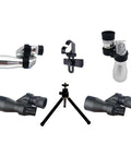Quick Focus Monocular Telescope For Travel, Concerts And Hiking with tripod and accessories, compact design