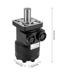 Built Tough Hydraulic Motor For 101 1001 009 And Eaton 101 1001 Industrial Grade Cast Iron Construction 10x10x19.3 cm