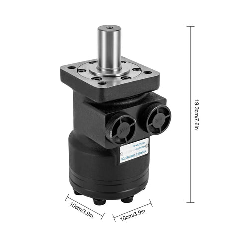 Hydraulic Motor Replacement For Char Lynn 101 1001 009 And Eaton 101 1001 featuring one-piece rugged construction, 1-inch straight shaft.