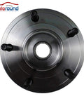 Top view of Front Wheel Bearing And Hub Assembly 513286 with 5 lugs, fits Dodge Journey 2009-2020 and 2014-2015 Ram ProMaster