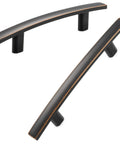 10 Pack 3 Inch Oil Rubbed Bronze Kitchen Cabinet Pulls With Smooth Rounded Edges Durable Solid Metal Hardware For Cabinets Drawers