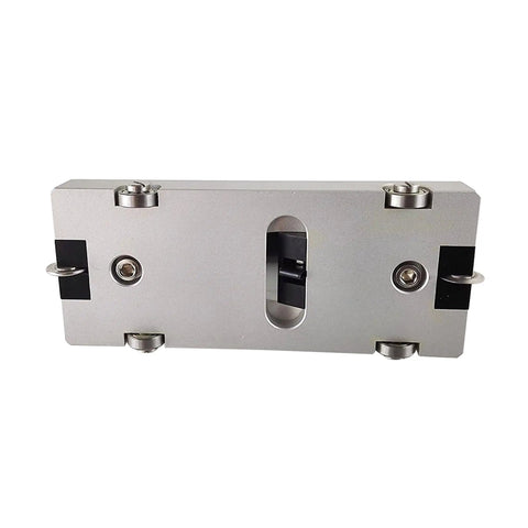U Type Blade Wheeled Groover For PVC Vinyl Floor Grooving And Slotting, Hand Tool with visible adjustable blade height, side view