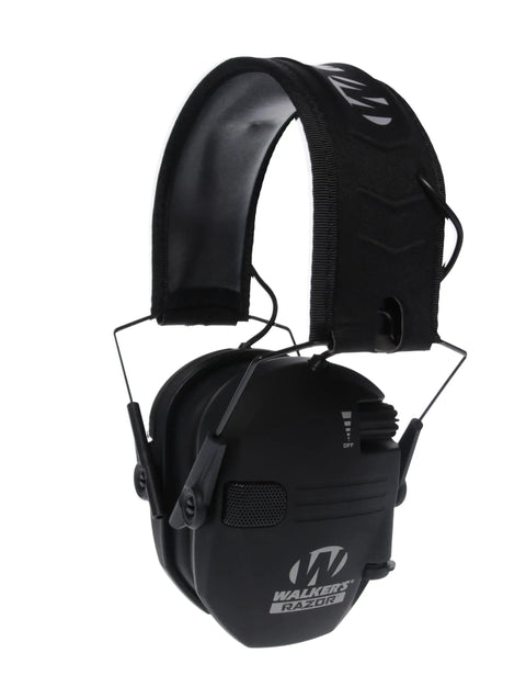 Razor Slim Electronic Ear Muffs For Hearing Protection And Sound Amplification With Ultra Low Profile Design, Secure Fit, Clear Surroundings, All Day Comfort For Shooting, Hunting, And Outdoor Use