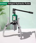 Heavy Duty Three Jaw Hydraulic Bearing Puller Set That Smoothly Pops Free Stubborn Wheels Rotors Gears And Pulleys, 20 ton capacity.