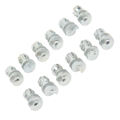 Heavy Duty Tungsten Steel Screw In Tire Studs Deliver Killer Traction And Rock Solid Skid Control For Cars Trucks Forklifts And Motorcycle Applications, silver metal traction studs, 50 pack.