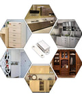 Heavy Duty 30 Lb Stainless Steel Cabinet Magnetic Door Catch Set Built To Last With Tough As Nails Strong Pull Magnetic Latch