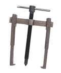 Heavy Duty Carbon Steel Two Jaw Bearing Puller And Two Claw Gear Extractor Kit showing tool with 120mm stroke and 160mm reach.