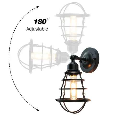 Black Wall Sconces Set Of 2 Industrial Gooseneck Lights For Farmhouse Modern Rustic Vibe, adjustable 180 degrees