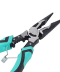 Jauarta Power Drill Wire Stripper And Twister Tool For 2.5Mm 4Mm 6Mm 10Mm Cables With 6.35Mm Chuck pliers with textured grips.