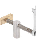 Woodworking Desktop Clip 19mm Bench Dog Clamp For Workbench Vise Fixed Brass Stop Stainless Steel Construction with wrench