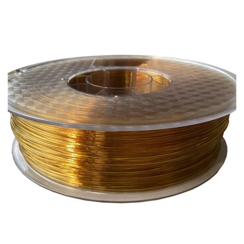 Top Shelf Amber PEI Polyetherimide 3D Printer Filament 1.75mm Spool Rock Solid High Strength Heat Resistant Engineering Plastic Built Different For Pro Builds One Kilogram