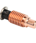 Plasma Cutter Electrode 220971 Copper Consumables Kit high performance for torch tip replacement, durable one-piece, no burrs design.