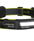 Rechargeable LED Headlamp With 1500 Lumens, 210 Degree Wide Beam And 15 Degree Tilt Focus For Distance Or Close Up, 6 Lighting Modes