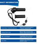 Full Twist Throttle For Q20 And Q20 Pro Lite Ebikes 3 Pin Universal Waterproof Throttle With 2 Keys Plug And Play Upgrade