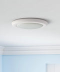 Heavy Duty Six Inch Surface Mount Acrylic Opal Led Ceiling Light Fixture delivers straight fire brightness in a clean finish.
