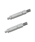 Heavy Duty Dryer Drum Roller Shaft Kit fixing rattling fast with solid build, features two metal axles for easy swap.