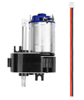Heavy Duty Metal Transmission Gearbox And Drive Shaft Compatible With Mn82 Lc79 Mn78 One Twelve Scale Rc Car showing motor and wiring, CNC machined for durability.