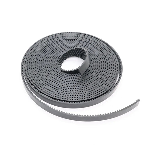 Hardcore 2M Polyurethane Timing Belt With Reinforced Steel Core Open Cut Layout For Precision 3D Printers And Cnc Machines, 50m roll.