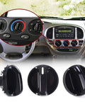 3 Pack AC Control Knobs For Toyota Tundra 2000 To 2006 Replacement Heater Blower Fan Knobs With Metal Clip Easy Install 55905-0C010