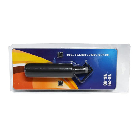 Round Cable Stripper Tool With Adjustable Cutting Depth And 90 Degree Blade in packaging