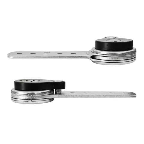 Beefy Heavy Duty Adjustable Angle Hinge With Auto Reset 90 To 180 Degree Mechanism For Sofa Bed Cabinet And Recliner 2 Pack Includes 20 Mounting Screws Durable Steel Construction, 248x51mm steel hinge open