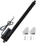 Beefed Up 16 Inch 12V Linear Actuator With 1.34 Inches Per Second Speed 88 Lbs Load IP65 Waterproof Includes Mounting Brackets