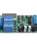 Heavy Duty Multifunction Time Relay And Motor Control Board Built For Low Voltage Industrial Gear with control ports and display.