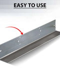 18 Inch Folding Metal Bending Tool For Sheet Metal And HVAC Ductwork, pro grade steel hemming tool with fold depths shown