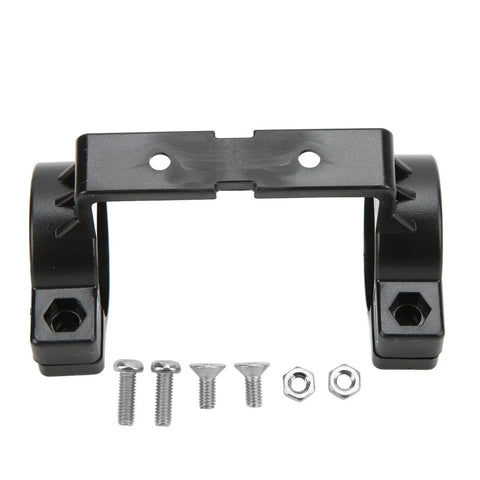 Electric Bike LCD Display Holder Bracket With Screws Bike LCD Instrument Bracket for LCD3 and LCD3U, front view with screws