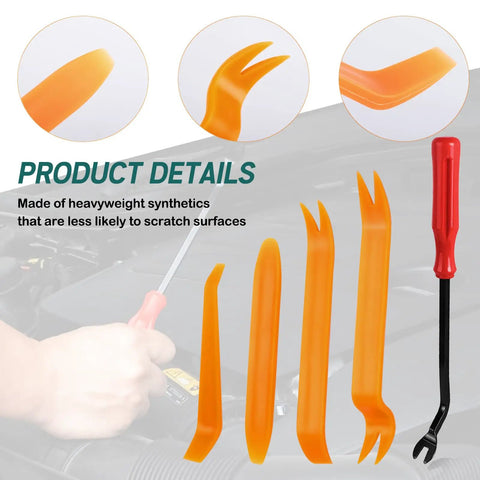 Plastic Fastener Remover Kit from 100Pcs Door Panel Retainer Clips 90467-10188 And 90467-A0005 Compatible With Toyota Lexus