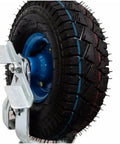 Heavy Duty Six Inch Thickened Inflatable Rubber Tire Tough As Nails Pneumatic Wheel smooth ride on utility cart