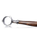 54mm Bottomless Naked Portafilter for Barista Series 54mm Espresso Machines, Pro Grade Stainless Steel with Wood Handle