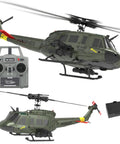 315mm RC Helicopter For Adults Pro Grade 6 Channel Heli With Brushless Motor Optical Flow Positioning And TOF Laser Radar Fly Upside Down 3D Rolling Ready To Fly shown with remote control