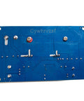 Back view of 600W 25A Step Down Adjustable Power Module DC To DC Buck Converter with visible circuit board pattern