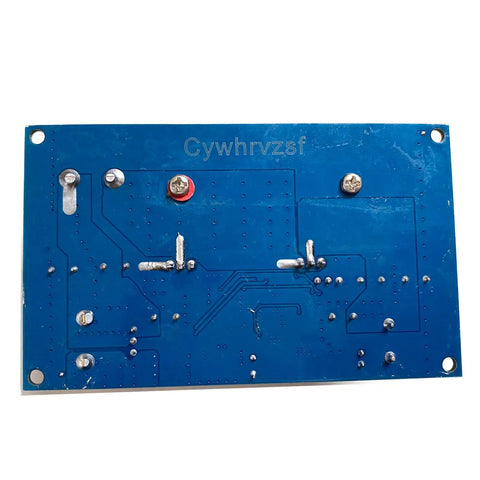 Back view of 600W 25A Step Down Adjustable Power Module DC To DC Buck Converter with visible circuit board pattern