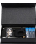 Eyewear Screw Extractor Tool Set For Eyeglasses And Sunglasses Repair Broken Screw Removal Puller With 2 Precision Drill Bits in black case