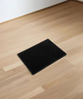 4 Pack Black Foam Sheets 405x305x25mm Cushioning Padding for Mailing shown on wooden floor